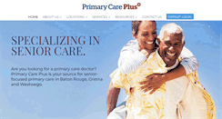 Desktop Screenshot of primarycareplus.com